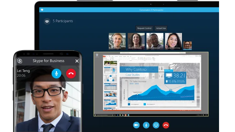 مشکل اتصال دستگاه های موبایل به Skype for Business