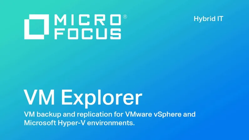 دانلود Micro Focus VM Explorer Enterprise