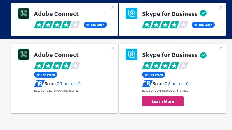 مقایسه سرویس اسکایپ فور بیزینس با كلاس مجازی Adobe connect