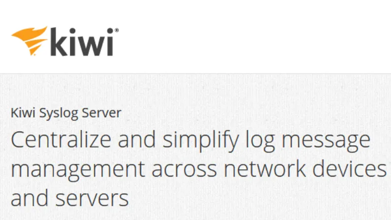 دانلود نرم افزار Solarwinds Kiwi Syslog Server
