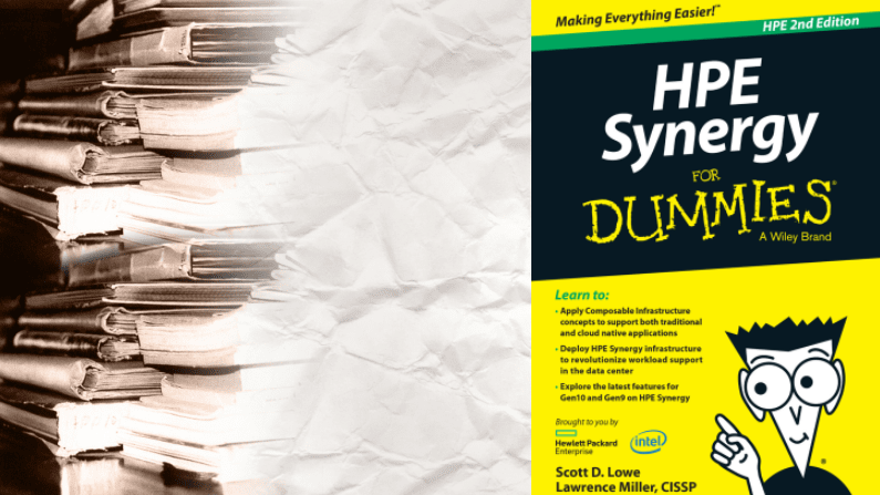کتاب Dummies آموزش سرور های HPE Synergy